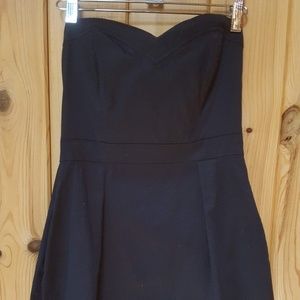 Talula Black Strapless Mini Dress Size 4